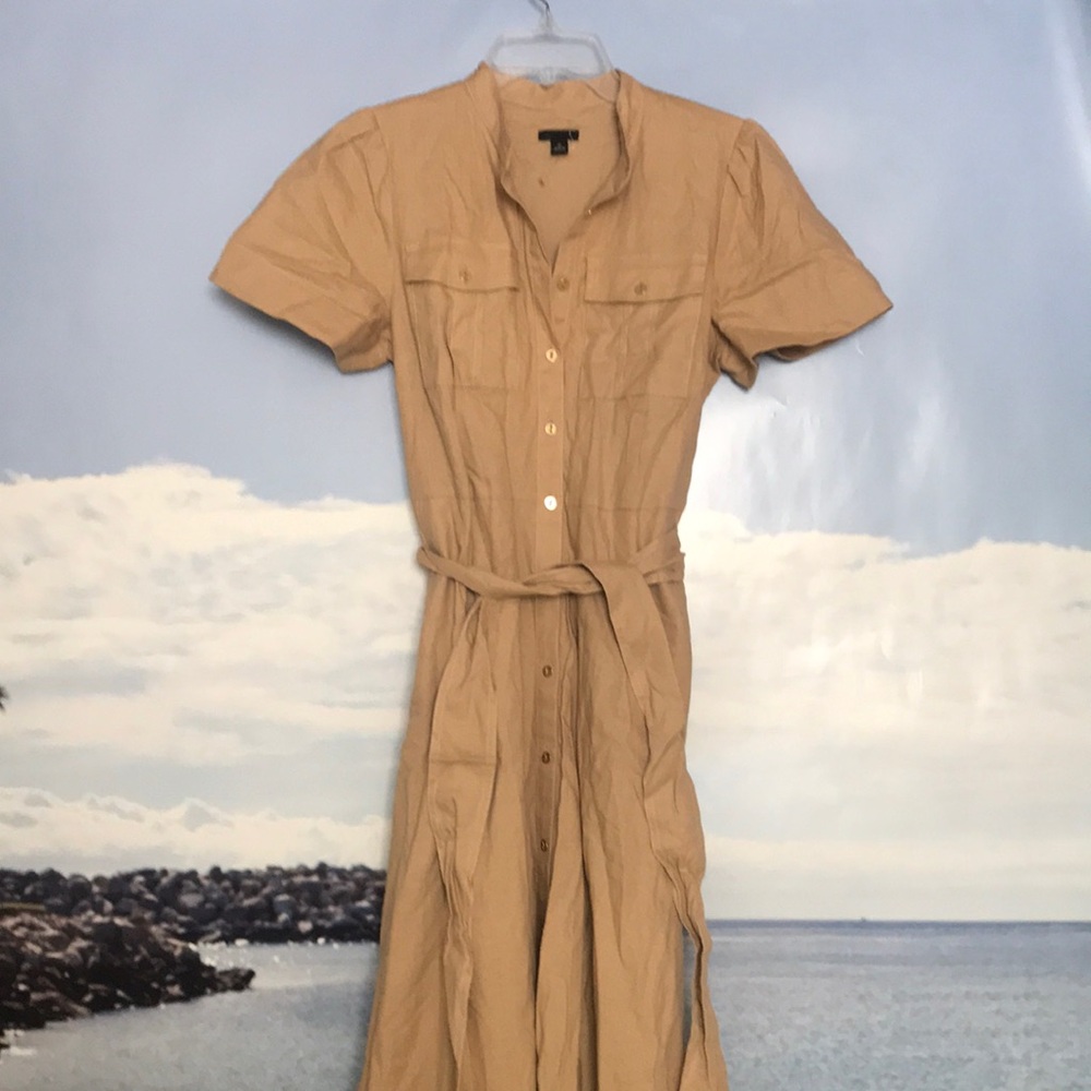 Ann Taylor tan dress